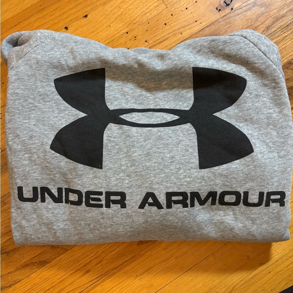 LG Gray and Black Hoodie